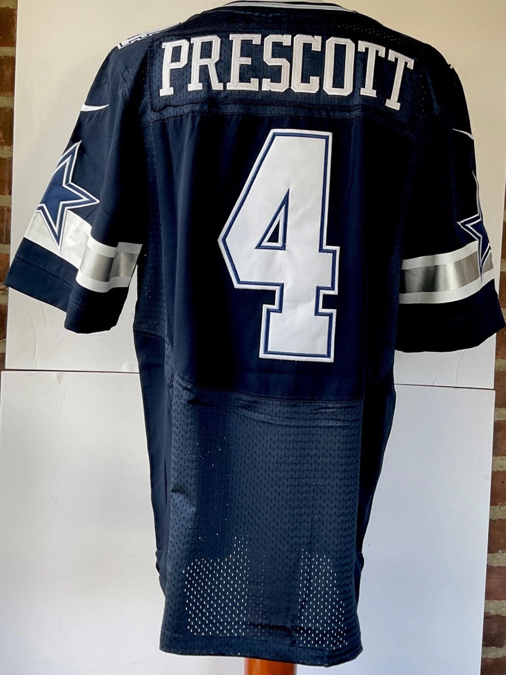NIKE ON FIELD DALLAS COWBOYS DAK PRESCOTT #4 JERSEY SIZE 40